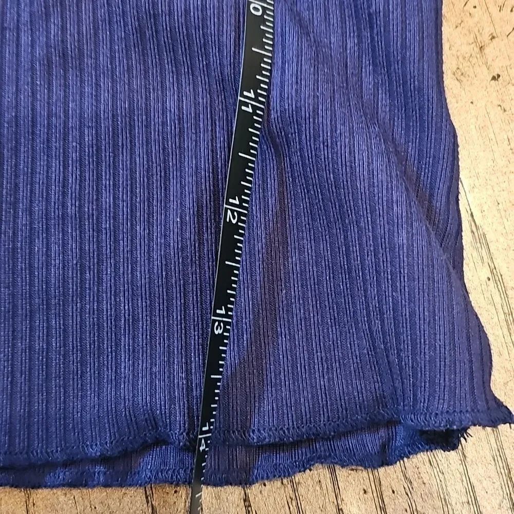 Navy Ribbed T Shirt Size 3 Epic Threads - Picture 5 of 7